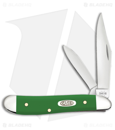 Case Knives Peanut Knife 2.75" Green Delrin (4220 SS) 53393