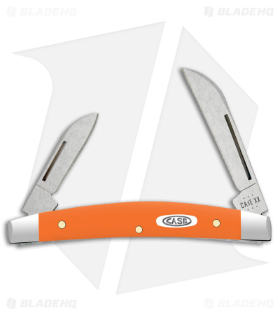 Case Knives Small Congress Knife 3.1" Smooth Orange Delrin (4268 SS) 80516