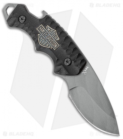 Case Knives TecX Fixed Blade Fixed Blade Knife Black G-10 (2.5" Gray)
