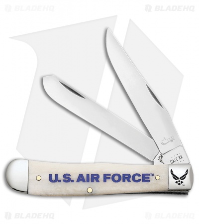 Case Cutlery Trapper Knife 3.4" White  Polymer  (6254 SS)  32404