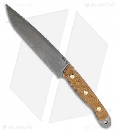 Case RW100 Welker Hunter Fixed Blade Knife Natural Micarta (6.25" SW) 50628