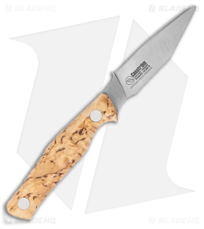 Casstrom Field Dresser Fixed Blade Knife Curly Birch (3.5
