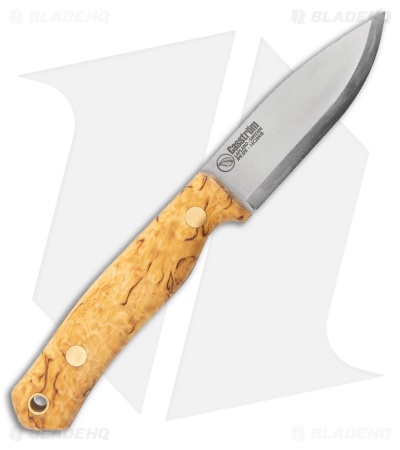 Casstrom No.8 Swedish Forest Fixed Blade Knife Curly Birch (3.25
