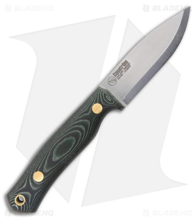Casstrom No.8 Swedish Forest Fixed Blade Knife Green Micarta (3.25