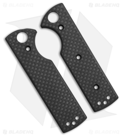 Chaves Knives Blue Label CHUB Flipper Scales - Carbon Fiber
