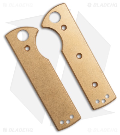 Chaves Knives Blue Label T.A.K. Scales - Brass