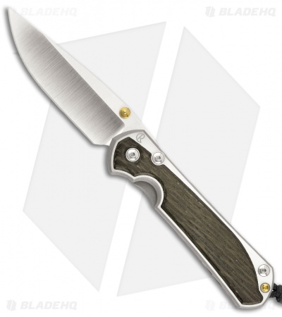Chris Reeve Small Sebenza 31 Knife Bog Oak Double Lug  Knife (2.94" SW)