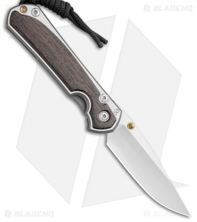 Chris Reeve Left Hand Small Sebenza 31 Bog Oak (2.94
