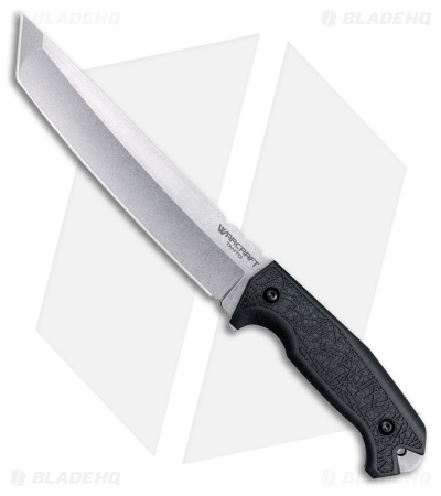 Cold Steel Regular Warcraft Tanto Fixed Blade Knife Black GRN (7.5" SW)