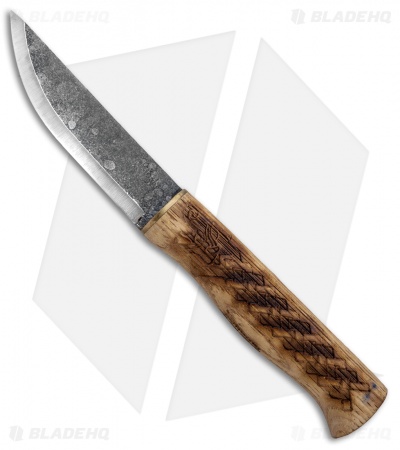 Condor Norse Dragon Knife Seax Hickory Wood (7" Natural)