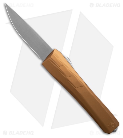 Core Edge Knives 0331 Delta OTF Automatic Knife Desert Sand Aluminum (3.3" BB)