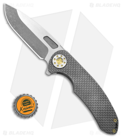 Curtiss Knives F3 Large SF Ti/Yellow (Two Tone) - Blade HQ