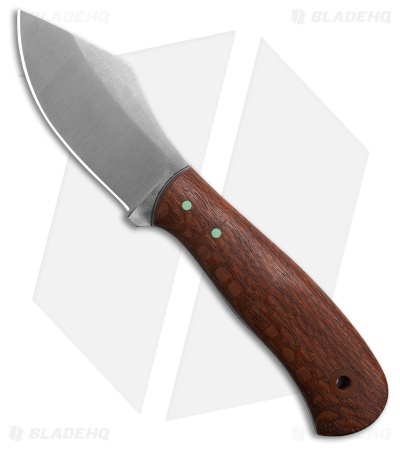 Cypress Creek Knives Snubnose Fixed Blade Knife Leopardwood (3