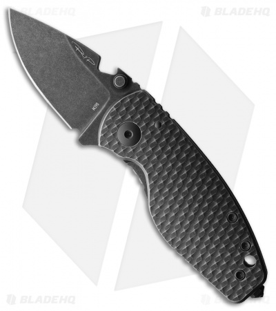 DPx HEAT/F Frame Lock Knife 3D Black Titanium (2.4" Black Stonewash)