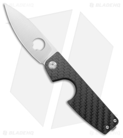 Daggerr Knives Cigar Knife Slip Joint Knife Carbon Fiber (2.9" Stonewash)