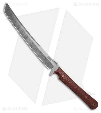 Dawson Knives Armageddon 13 Fixed Blade Knife Red G-10 (13