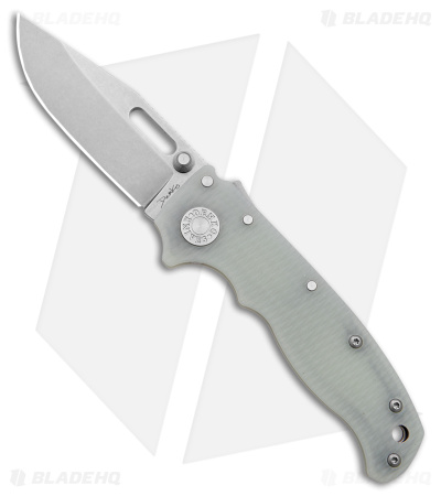 Demko AD20.5 Clip Point Knife S35VN + Natural G-10 (3.2" Stonewash)