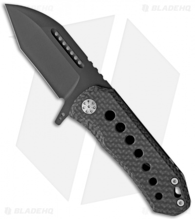 EOS Orca-S  Frame Lock Knife Carbon Fiber/Black Titanium (3