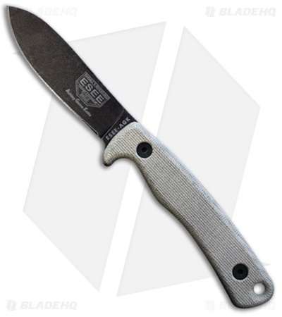 ESEE Ashley Game Knife Orange G-10 (3.5" Black) ESEE-AGK-OR