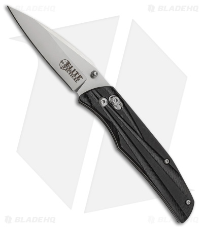 Elite Tactical Folder Rapid Lock Knife Black G-10 (3.5