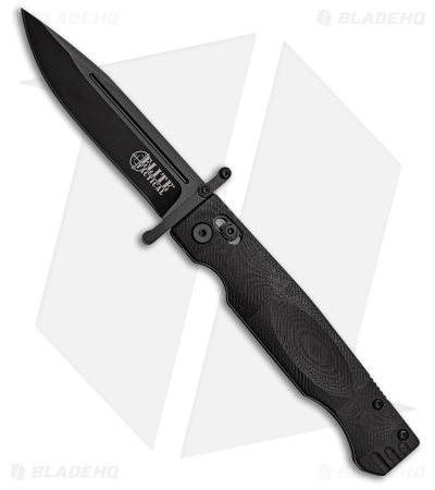 Elite Tactical Guardsman Rapid Lock Knife Black G-10 (3.75