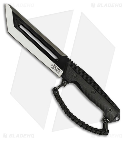 Elite Tactical The Rig Fixed Blade Knife Black G-10 (6.75
