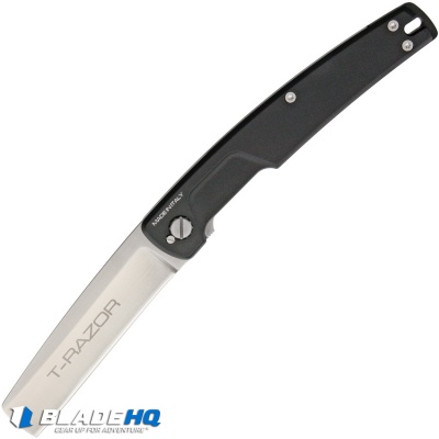 Extrema Ratio T Razor Liner Lock Knife Black Aluminum (3.75