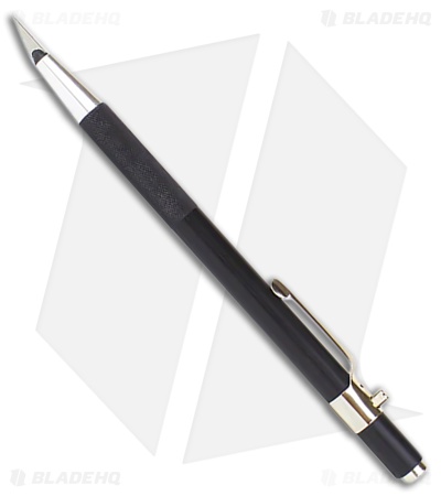 Excel Blades Executive Retractable Knife Black Aluminum (#65 Razor Blade)