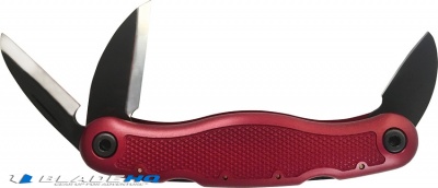 Flexcut Spoon Carvin' Jack Folding Knife Red Aluminum (3-in-1) JKN96