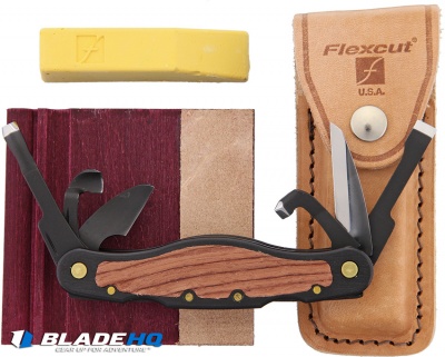Flexcut Carvin' Jack Left-Handed 6-in-1 Carving Pocket Knife Tool