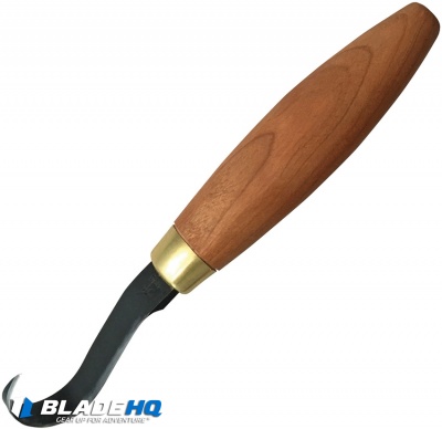 Flexcut Single Bevel Sloyd Hook Carving Knife Brown Cherry Wood (1.50