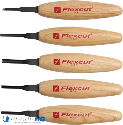 Flexcut MT930 3mm Mixed Profile Micro Tool Set
