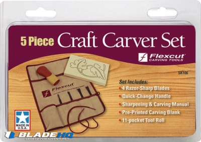 Flexcut Five Piece Craft Carver Set