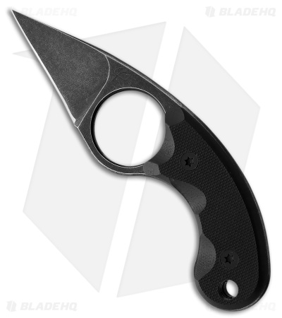 Fred Perrin La Griffe Fixed Blade Knife Black G-10 (1.5" Black SW) FRD2104