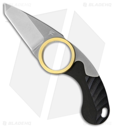 Fred Perrin La Griffe Pliante Friction Folder Black G-10 (1.5" SW) FRDGTPL