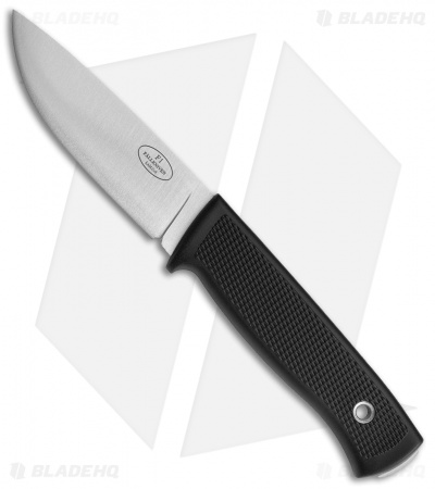 Fallkniven F1 Left Handed Fixed Blade Knife Black Polymer (4" Satin)