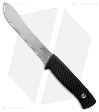 Fallkniven F3 Butcher Fixed Blade Knife Black Thermorun (5.1" Satin)