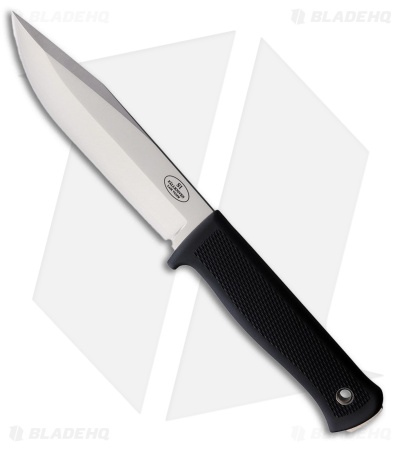 Fallkniven S1 Left Hand Survival Knife Black Thermorun (5.1" Satin)