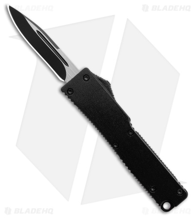 Firecracker Mini Black D/A OTF Automatic Knife Aluminum Black (2" Black)