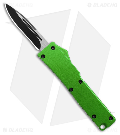 Firecracker Mini Venom D/A OTF Automatic Knife Aluminum Green (2