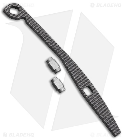 Flytanium Black Canvas Backspacer for Benchmade 945 Mini Osborne