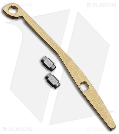 Flytanium Brass Backspacer for Benchmade 945 Mini Osborne
