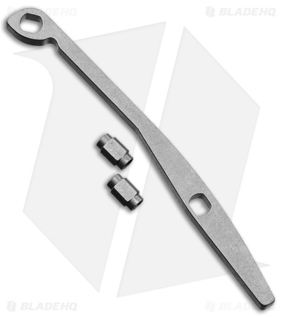 Flytanium Stonewash Titanium Backspacer for 945 Mini Osborne