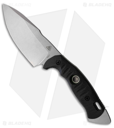 Fobos Knives Alaris 3V Fixed Blade Knife Black/Green Micarta (5