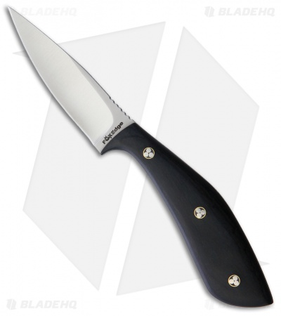 Fox Edge Fixed Blade Fixed Blade Knife Pakkawood Wood (3" Satin)