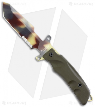 Fox Knives N.E.R.O. Extreme Response Fixed Blade Knife Black G-10 (4.25" DLC)