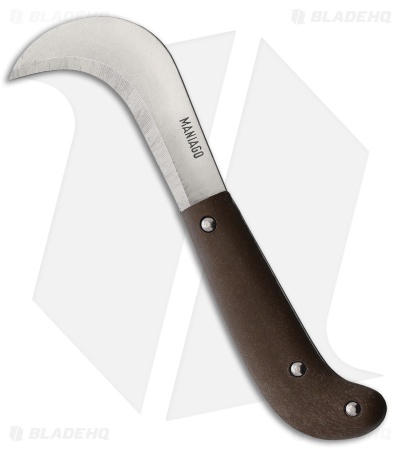 Fox Knives Roncole Lama Fixed Blade Fixed Blade Knife Brown Wood (2.5" Satin)
