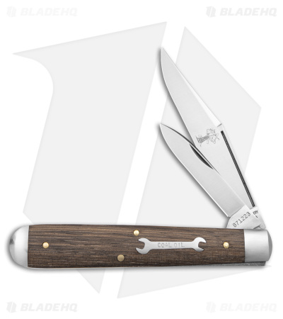 GEC Tidioute Cutlery Coal Oil Johnny Knife Oil Well Sucker Rod Wood (3.6")