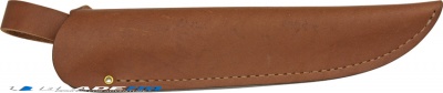 Grohmann Original Hunting Fixed Blade Knife Brown/White Horn (4