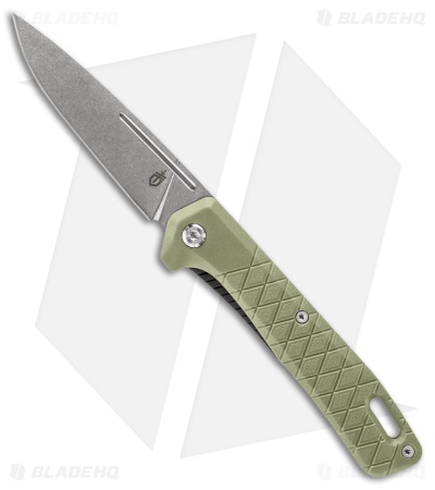 Gerber Zilch Liner Lock Knife Lichen Green GFN (3.1" Stonewash)